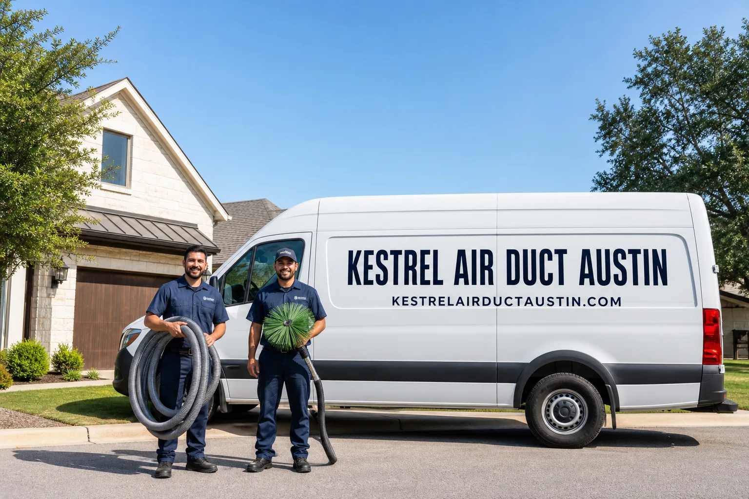 Kestrel Air Duct Austin air duct cleaning team
